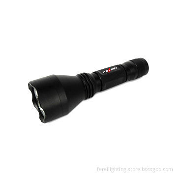 3W LED Torch Flashlight with Cree Q5 LED, 18,650 Rechargeable Battery and 200Lm Output